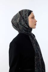 Marrekech Desen Şal - Kahverengi