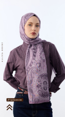 Allica Desen Şal - Lila