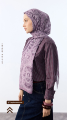 Allica Desen Şal - Lila