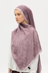 Mira Desen Soft Şal -Mor