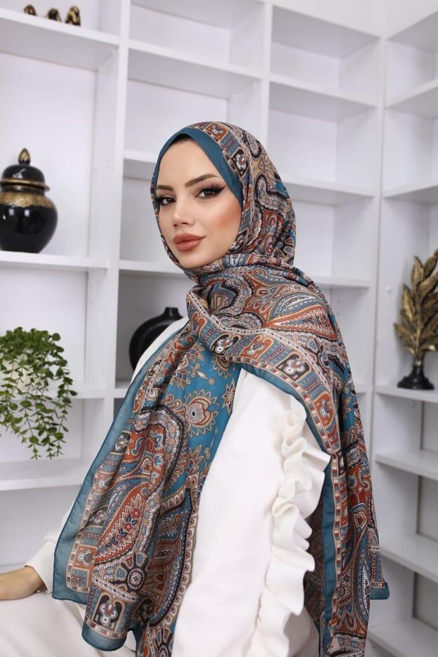 RETRO DESEN SOFT ŞAL