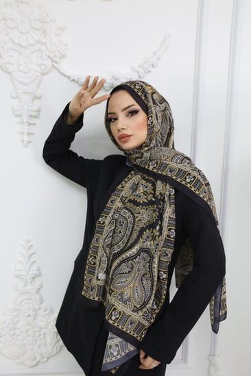 RETRO DESEN SOFT ŞAL