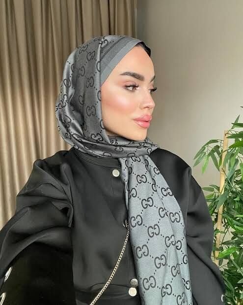 G Desen Çift Taraflı Kaşmir Şal